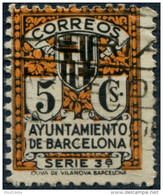 Pays : 169,2 (Espagne : Barcelone)  Yvert Et Tellier N° : 16 (o) - Barcelone