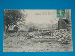 30) Inondation De Quissac , 27 Septembre - Remise Des Trois Rois - Quartier Du Pont )année 1908  EDIT- Sommières - Quissac