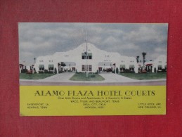 Alamo Plaza Hotel Courts 9 Courts In 6 States  Ref 1528 - American Roadside