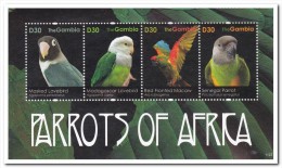 Gambia 2011, Postfris MNH, Parrots - Gambia (1965-...)