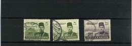 - EGYPTE 1922/53  . TIMBRES DE 1939/45 . OBLITERES . - Used Stamps