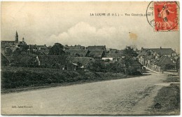 CPA 28 LA LOUPE VUE GENERALE COTE NORD 1918 - La Loupe