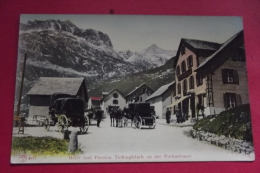 Cp  Hotel Und Pension Tiefengletsch An Der Furkastrasse - Sion