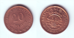 Mozambique 20 Centavos 1961 - Mosambik