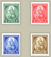 HUNGARY 1932 PEOPLE Persons MADONA - Rare Set MNH - Unused Stamps