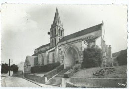 CPSM - Jouy-le-Moutier L´église - Jouy Le Moutier