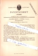 Original Patent - Johannes Siemon In Lunzenau (Sachsen) , 1888 , Radiergummihalter !!! - Lunzenau