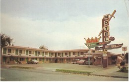 Portland Oregon, Crown Motel, Lodging, Auto, C1960s/70s Vintage Postcard - Portland