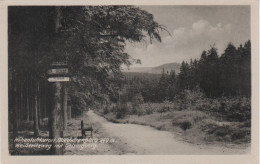 AK Oberbärenburg Weisseritzweg Geising Wegweiser Gasthof Hotel Bei Bärenfels Kipsdorf Schellerhau Falkenhain Altenberg - Kipsdorf