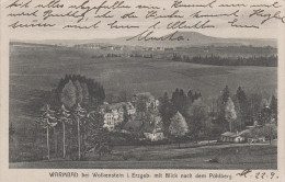 AK Warmbad Bei Wolkenstein Blick Pöhlberg Erzgebirge Bei Wiesenbad  Zschopau Annaberg Marienberg Wiesa Scharfenstein - Wolkenstein