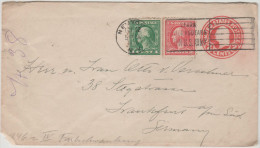 STATI UNITI - UNITED STATES - USA - US - 1920 - Intero Postale - Entier Postal - Postal Stationery - 2 Cents + 2 + 1 ... - 1901-20