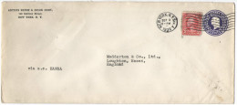 STATI UNITI - UNITED STATES - USA - US - 1936 - Intero Postale - Entier Postal - Postal Stationery - 3 Cents + 2 - Vi... - 1921-40