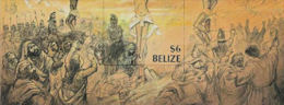 BELIZE 1988 Religion Eastern Holidays Sheetlet.UNISSUED-officially Planned.  Jesus - Paintings