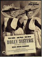 Illustrierte Film-Bühne  -  Dolly Sisters  -  Mit Betty Grable , John Payne  -  Filmprogramm Nr. 1116 Von Ca. 1949 - Revistas