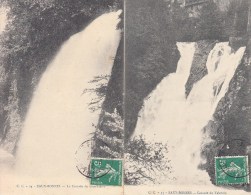 64 - EAUX BONNES - Cascade Du Valentin & Gros Hêtre. Lot De 2 CPA - Eaux Bonnes