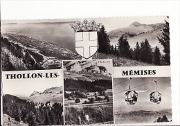 Carte 1955 SOUVENIR DE THOLLON LES MEMISES / MULTIVUES - Thollon