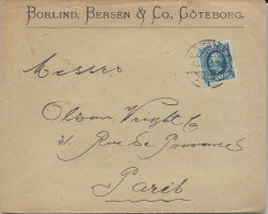 LETTRE 1903 A DESTINATION DE LA FRANCE - Covers & Documents