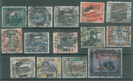 SAAR - 1921 DEFINITIVES - Oblitérés