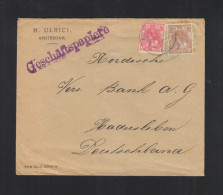 Brief 1919 Amsterdam Hadersleben - Lettres & Documents