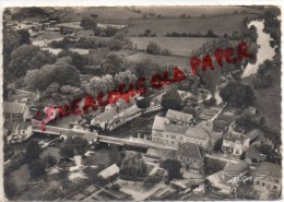 27 -  IVRY LA BATAILLE - L' EURE LA RUE HENRI IV ET LE MOULIN D' IVRY - VUE AERIENNE - Ivry-la-Bataille