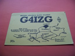 England   QSL   Karte   G4IZG    Radio    15.8.1983    ( 14 ) - Radio