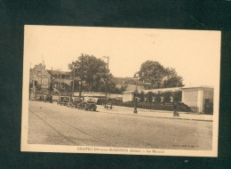 Chatillon Sous Bagneux (92) - Le Marché ( Voiture Automobile Coll. Langres  Photo Combier) - Châtillon