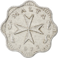 Monnaie, Malte, 2 Mils, 1972, TTB, Aluminium, KM:5 - Malta