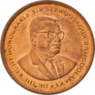 Monnaie, Mauritius, 5 Cents, 1987, SUP+, Copper Plated Steel, KM:52 - Maurice