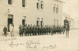 Valdahon Le Corps De Garde - Carte Photo - Andere & Zonder Classificatie