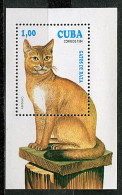 (cl 26 - P57) Cuba ** Bloc N N° 138  (ref. Michel Au Dos)- Chats - Blocks & Sheetlets