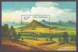 Czech Republic 2009 - Ceske Stredohori, Volcanic Region, Monts Volcaniques, Landscapes, Mountains, Volcanoes M/S MNH - Blocks & Sheetlets