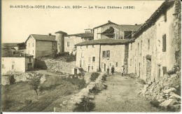 CPA SAINT-ANDRE-LA-COTE  Le Vieux-château 10917 - Saint-André-la-Côte