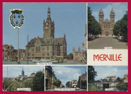 MERVILLE. Multivues. (C.P.M. - Grand Format. - Voir Description.) - Merville