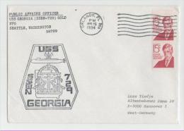 3 Verschiedene Naval Cover USS Georgia SSBN 729 - U-Boote