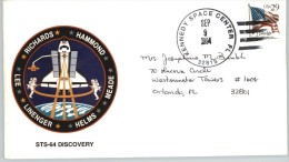 080321 LAUNCH STS - 64 [SHUTTLE DISCOVERY] KENNEDY SPACE CENTER FL / SEP 9, 1994 / 32815 [COVER, HANDBOOK & DESC] - Estados Unidos