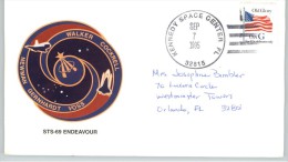 080326 LAUNCH STS - 69 [SHUTTLE ENDEAVOUR] KENNEDY SPACE CENTER FL / SEP 7, 1995 / 32815 [COVER, HANDBOOK, PATCH & DESC] - Etats-Unis