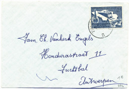 19??  Brief Met PZ 996 Van ?Zwartberg? Naar Antwerpen Zie Scan(s) - Storia Postale