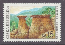 Czech Republic 2006 - Kokorinsko Region, Rock Formations, Geology, Landscapes, Paysages MNH - Unused Stamps