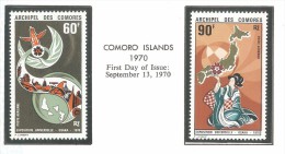 Serie Nº A-30/1 Comores - Neufs