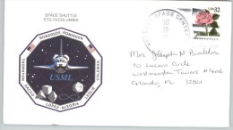 080330 LAUNCH STS - 73 [SHUTTLE COLUMBIA] KENNEDY SPACE CENTER FL /OCT 20,1995 / 32815 [COVER, HANDBOOK, PATCH & DESC] - Etats-Unis