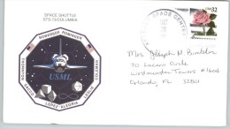 080330 LAUNCH STS - 73 [SHUTTLE COLUMBIA] KENNEDY SPACE CENTER FL /OCT 20,1995 / 32815 [COVER, HANDBOOK, PATCH & DESC] - Estados Unidos