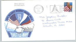080335 LAUNCH STS - 79 [SHUTTLE ATLANTIS] KENNEDY SPACE CENTER FL /SEP 15,1996 / 32815 [COVER, PATCH & DESC] - Etats-Unis