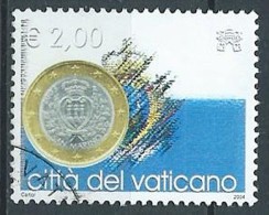 2004 VATICANO USATO MONETA EURO SAN MARINO 2,00 EURO - VV2-4 - Gebraucht