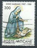 1988 VATICANO USATO ANNO MARIANO 300 LIRE - VV2-2 - Used Stamps