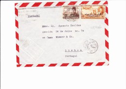 45/460  LETTRE POUR LE PORTUGAL - Briefe U. Dokumente