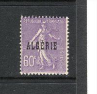 ALGERIE - Y&T N° 24* - Type Semeuse - Neufs