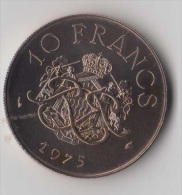 ** 10 FRANCS MONACO 1975 FDC ** - 1960-2001 New Francs