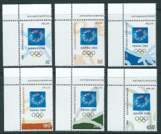 Greece 2000 First Issue For The Athens Olympic Games Of 2004 Set MNH S0928 - Nuevos