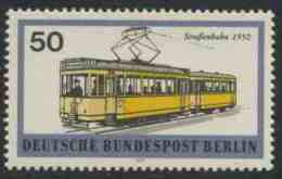 Germany Berlin 1971 Mi 383 YT 364 Sc 9N309 ** Electric Tram (1950) / Straßenbahn – Berlin Rail Transport - Tranvie