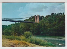 81 - SAINT SULPICE - Le Pont Suspendu Sur L'Agout - Saint Sulpice